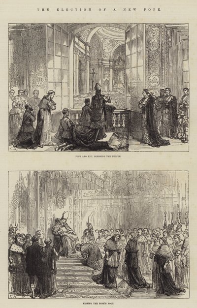 The Election of a New Pope by Sir John Charles Robinson